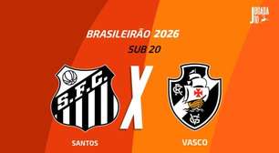 Santos x Vasco (Sub-20): onde assistir, escalações e arbitragem