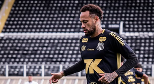 Vídeo: lance de Neymar impressiona durante treino do Santos