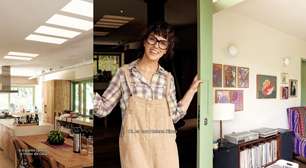 Poltrona da avó com tecidos do Chile, cozinha rústica e lareira gigantesca em cone: o refúgio de Helena Rizzo, jurada do 'MasterChef Brasil', é este sítio estiloso e aconchegante no interior de SP