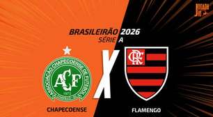 Chapecoense x Flamengo: onde assistir, escalações e arbitragem