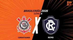 Corinthians x Remo: onde assistir, escalação e arbitragem