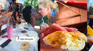 Gente como a gente? Virgínia dá passadinha em São Gonçalo, cidade natal de Vini Jr., para churrasco 'raiz' e dispara: 'Pão com ovo é top 3'