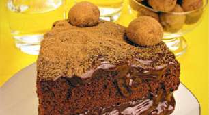 Receita de bolo de chocolate trufado: um clássico irresistível