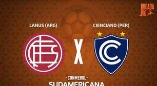 Lanús (ARG) x Cienciano (PER): onde assistir, escalações e arbitragem