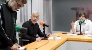Locutor fica irritado e abandona entrevista após ser perguntado sobre Danilo Gentili: 'Liga pra ele'