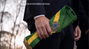Flávio Bolsonaro copia vídeo de Neymar com IA e promove encontro do 'eu criança' com 'eu presidente'