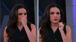 Márcia Dantas briga com diretor, chora e abandona programa ao vivo; veja o momento