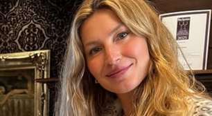 Vacas magras? Bolinho simples no niver de Gisele Bündchen vira assunto na web