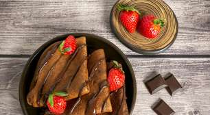 Panqueca de Chocolate com Morango: Receita Fácil e Deliciosa