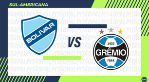 Bolívar x Grêmio: prováveis escalações, arbitragem, onde assistir e retrospecto