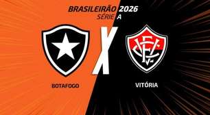 Botafogo x Vitória, AO VIVO, com a Voz do Esporte, às 18h