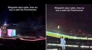Perfil do Fluminense viraliza nas redes com vídeo em show de Harry Styles