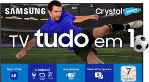 Smart TV 4K em oferta! Modelo Samsung Crystal UHD 4K de 50 polegadas fica até 13% mais barata na Amazon