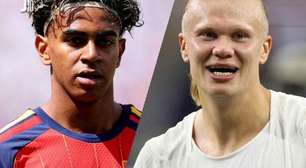 Yamal e Haaland lideram ranking de jogadores mais valiosos do mundo; veja os valores