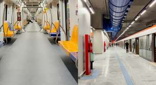 Trens com operação manual e apenas 6 estações: como está a Linha 6-Laranja do metrô de São Paulo
