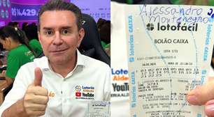 'Rei do Bolão' que ganhou na Mega-Sena leva maior prêmio da história da Lotofácil; veja