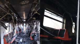 Veja como ficaram os vagões após explosão na Linha 12-Safira de trem em São Paulo
