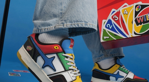 Adeus, pôquer! Nem Nike, nem Adidas: os novos tênis na cor do 'UNO', jogo de cartas que 'destrói amizades' lançado nos anos 70, já entraram na minha wishlist