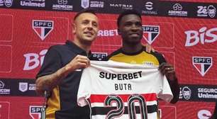 Buta é apresentado no São Paulo e define posição ideal: "Me sinto melhor como lateral"