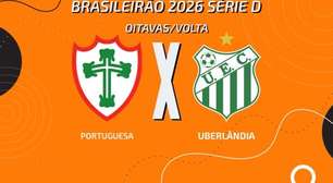 Portuguesa-SP x Uberlândia: onde assistir, escalações e arbitragem