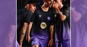 Barcelona lança nova camisa reserva inspirada em Kobe Bryant