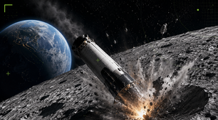 Um foguete abandonado da SpaceX vai atingir a lua e provocar um espetáculo visual raro que poderá ser acompanhado na Terra