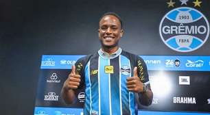 Jovane Cabral é apresentado e cita ídolos do Grêmio: "Clube histórico"