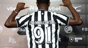 A declaração de Domingos Andrade em sua apresentação no Botafogo
