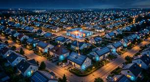 Casas com painéis solares e baterias podem se unir pela internet e operar como uma usina elétrica que não existe em um único endereço