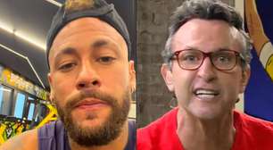 'Bebezinho' e 'de folga há 7 anos': Neymar é (mais uma vez) detonado pelo Craque Neto, perde a paciência e rebate: 'Vai se fu*, esse otário'