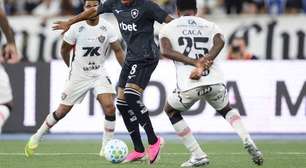Botafogo utiliza Danilo Santos, frustra e provoca Palmeiras