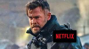 A maior franquia de ação da Netflix finalmente continua após 3 anos: Primeira imagem com Chris Hemsworth celebra marco importante