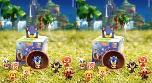 Cacau Show lança coleção especial de chocolate com miniaturas do Sonic