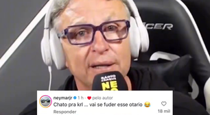 Neymar xinga Neto por críticas após mostrar treino nas redes sociais: 'Chato pra ***, vai se f**** esse otário'