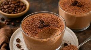 O segredo para um mousse de cappuccino saudável perfeito está neste preparo simples