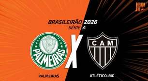 Palmeiras x Atlético: onde assistir, escalações e arbitragem