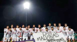 Clube argentino vai estampar "faixa" das Ilhas Malvinas após repercussão na Copa