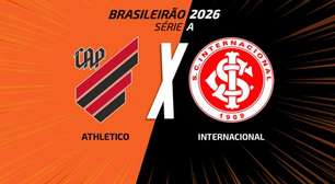 Athletico x Internacional, AO VIVO, com a Voz do Esporte, às 17h