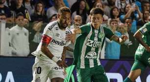 Neymar marca dois, mas Santos fica no empate com a Chapecoense na Vila Belmiro
