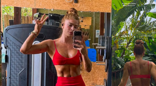Deusa! Aos 44 anos, Grazi Massafera impressiona ao exibir abdômen trincado, costas definidas e beleza natural em nova sequência de fotos
