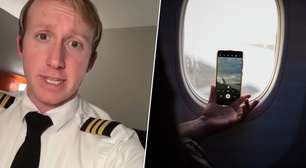 Um piloto de linha aérea sobre celulares que não estão no modo avião durante a decolagem: "existe a possibilidade de que essas ondas causem interferência"