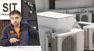 Técnico de ar condicionado alerta: "Limpar apenas o filtro não é adequado; o mais importante é desinfetar tubo e turbina"