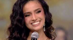 Miss Roraima se constrange ao responder pergunta de Galisteu no Miss Brasil: 'Desculpa'