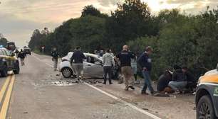 Colisão entre três veículos deixa um morto e quatro feridos na BR-293, em Capão do Leão