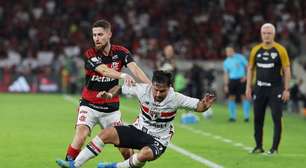 Em jogo movimentado e com dois gols anulados, Flamengo e São Paulo empatam no Maracanã