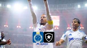 4 Palpites para Cruzeiro x Botafogo: Raposa defende invencibilidade no Mineirão em duelo direto com o Glorioso