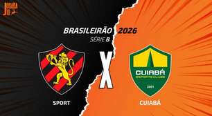 Sport x Cuiabá: onde assistir, escalações e arbitragem