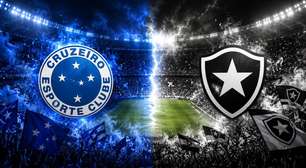 Cruzeiro x Botafogo AO VIVO: onde assistir, horário e provável escalação para esse confronto