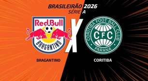 Bragantino x Coritiba, AO VIVO, com a Voz do Esporte, às 17h