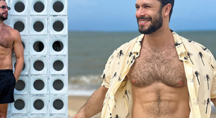 Rainer Cadete, de 'Quem Ama Cuida', hoje aos 39 anos, perdeu 10 kg para papel praticando musculação 3 a 4 vezes por semana: 'Precisa funcionar'